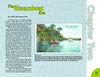 A page from St. John's River by Schiffer Publishing, Ltd. shows "The Steamboat Era" and "Chapter Two" with an 1875 steamboat illustration on Florida’s St. Johns River, surrounded by trees, plus text on the region’s illustrated history.