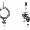 A magazine spread in Art Jewelry Today 4 by Schiffer Publishing, Ltd. displays two intricate contemporary jewelry pieces on white with text about international jewelry artist Dauvit Alexander and his ornate creations featured on the right.