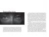 A page from The Empath and the Dark Road by Schiffer Publishing, Ltd. features a grayscale image of intense eyes with abstract lines, introducing themes of life's events, spirituality, empathy, and emotional control.