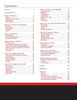 Table of contents from "Small Ambassadeurs" by Schiffer Publishing, Ltd., listing chapters on the Ambassadeur 2500C, fishing reels, prototypes, origins, eras, and appendices, with page numbers shown in two columns.