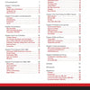 Table of contents from "Small Ambassadeurs" by Schiffer Publishing, Ltd., listing chapters on the Ambassadeur 2500C, fishing reels, prototypes, origins, eras, and appendices, with page numbers shown in two columns.