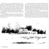 A black-and-white illustration from "In Every Season" by Schiffer Publishing, Ltd. depicts a large house, nearby smaller buildings, open land, and trees—evoking childhood memories and homes in East Chop on Martha’s Vineyard.