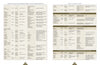 Two pages from "The Bell P-39 Airacobra and P-63 Kingcobra Fighters" by Schiffer Publishing, Ltd. feature detailed tables listing Soviet WWII aircraft, including Lend-Lease P-39s, with serial numbers, unit data, and operational notes in columns.
