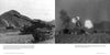 Two black-and-white photos from "M40 Gun Motor Carriage and M43 Howitzer Motor Carriage in WWII and Korea" (Schiffer Publishing, Ltd.) show a stationary M43 and multiple gun carriages firing amid soldiers in mountainous terrain.