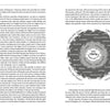 In "Perceptual Hypnosis" by Schiffer Publishing, Ltd., two pages explore perception; one features a circular diagram labeled Truth at the center, surrounded by layers: Soil, Unconscious Mind, and Conscious Mind, illustrating spiritual growth.