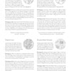 A black-and-white page from Kristy's Fall Cutting Garden by Schiffer Publishing, Ltd. displays four sections, each with a circular botanical illustration and details about Zinnias, Chinese Lanterns, Torch Lily, and Black-Eyed Susans.