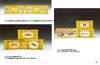 Four vintage yellow Lesney's Matchbox Toys gift set boxes from Schiffer Publishing, Ltd. are displayed on a white background, each showing illustrated model vehicles and set names—a nostalgic find for collectors and enthusiasts.