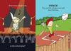 A child sings in the spotlight; another swings for a home run. Text: “Ever tried a high note or hit it out of the park?” squarzi by Schiffer Publishing, Ltd.—children’s book moments about new experiences and saving the day.