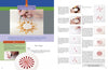 Two pages from "Wax on Crafts Holiday Projects" by Schiffer Publishing, Ltd. feature step-by-step guides with photos and instructions for paper quilling and crayon crafts, like drawing petals and making basic shapes.