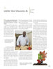 A magazine page features Lavon Van Williams, Jr. with his artwork and a colorful sculpture, spotlighting his journey from basketball player to acclaimed self-taught artist, as seen in "When the Spirit Speaks" by Schiffer Publishing, Ltd.