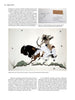 Quincy Tahoma by Schiffer Publishing, Ltd. features a Santa Fe-style painting of a mounted Native American hunter with a spear in pursuit of a buffalo, set against a plain background that highlights the dynamic motion of the hunt.