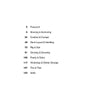 Table of contents page from Schiffer Publishing, Ltd.'s 333 Tips for Sailors features a blue CONTENTS heading and black text, listing sections like Foreword, Mooring & Anchoring, and more—perfect for enhancing any sailor’s boating experience.