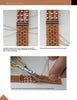A step-by-step tutorial from "Off-Loom Woven Bead Necklaces" by Schiffer Publishing, Ltd. shows how to weave and secure seed bead strands with the square stitch to create a beaded panel for an Autumn Harvest Necklace.