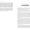 A book spread from Soldiers At The Doorstep by Schiffer Publishing, Ltd. shows the prologue’s end and start of Chapter One, "The Bloomer," with Larry S. Chowning recalling childhood memories and Virginia civilians’ family history.