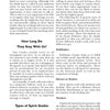 A page from Contact Your Spirit Guides explores channeling Spirit Guides, their types, how long they stay with us, and their roles as pathfinders, doctors, or teachers.