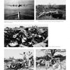 A collage of six black-and-white photos from Schiffer Publishing's "Cold War Cornhuskers" shows military aircraft, crash sites, and men with wreckage from Cold War-era 307th Bomb Wing incidents at Lincoln Air Force Base, Nebraska.