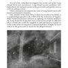 A page from "Ghosts, Ghouls, & Monsters of Long Island" by Schiffer Publishing, Ltd. reviews the Devil investigation and experts. At the bottom, a black-and-white night photo shows mist over a grave, evoking Long Island paranormal mysteries.