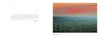 A dense forest extends to the horizon at sunset, casting an orange-green glow over the Pine Barrens. “Pinelands” by Schiffer Publishing, Ltd. displays text beside striking New Jersey photography, capturing the region’s natural beauty.