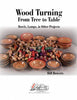 Cover of "Wood Turning, from Tree to Table" by Schiffer Publishing, Ltd., displays wooden bowls and turned objects—ideal for woodturning enthusiasts and eco-friendly woodworkers.