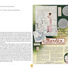 A vintage magazine ad for Schiffer Publishing, Ltd.’s Terry Cloth showcases a woman in a pink robe amid plush towels in a bright, elegant bathroom—an homage to timeless fashion with focus on comfort and durability.