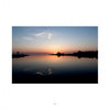 Experience iconic Maryland landscapes with "Maryland Landscapes" by Schiffer Publishing, Ltd.—featuring serene sunsets over Chesapeake Bay, silhouetted trees on the horizon, and soft sky reflections.