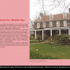 A historic stone inn, featured in Schiffer Publishing, Ltd.'s Supernatural Pennsylvania, sits behind leafless trees on a snowy spring day; the caption reads: Century Inn in a spring snow shower.