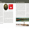 A two-page spread in "The Model 1891 Carcano Rifle" by Schiffer Publishing, Ltd. covers Salvatore Carcano and the 1886 rifle conversion, with a sepia portrait, a red crest with a white pelican, and historic Carcano rifle photos.