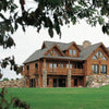 The Best of Today's Log Homes by Schiffer Publishing, Ltd. features classic log cabins with gabled roofs, stone chimneys, and wraparound balconies, perfect for inspiring your own log home floor plans.