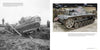Two images from Schiffer Publishing, Ltd.'s Panzerkampfwagen III: at left, a battle-damaged tank amid debris with soldiers; at right, a restored Panzerkampfwagen III featuring its German cross insignia on museum display.