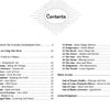Table of contents for The Everyday Enchantment Tarot guidebook by Schiffer Publishing, Ltd., listing Introduction, Major Arcana, Minor Arcana suits, and Acknowledgments for the 78-card deck, with page numbers in two columns.