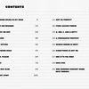 Table of contents page for "Something Is Bugging Samantha Hansen" by Schiffer Publishing, Ltd. Features 20 chapter titles with page numbers, a small bee illustration in the upper right, white background, and simple black font. Hints at a honey bee theme.