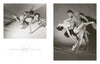 Peak of Perfection" by Schiffer Publishing, Ltd. showcases black-and-white photos of male and female dancers in dramatic, intertwined poses, capturing their graceful strength and the expressive elegance of fine art nude photography.