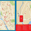 Map from Schiffer Publishing’s "Guidebook to Haunted & Strange Places in Rhode Island and Surrounds" shows downtown Providence, with red markers for 18 points of interest—like H.P. Lovecraft sites—featured on local ghost walking tours.