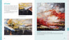 Discover "How to Create Encaustic Art" by Schiffer Publishing, Ltd.—a book spread with close-up pastel artwork, oil pastels in action, and tips on using encaustic techniques to inspire your creativity.