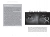 A book spread from Schiffer Publishing, Ltd.'s "The Empath and the Dark Road" features text titled The Power of Stone on the left page, and a large grayscale image of eyes, The Task Masters, the number 8, and a paragraph on emotional control on the right.