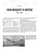 A vintage photo of a Mosquito aircraft in flight appears alongside historical text about Squadron 101’s switch to Dassault Mystere IVA (1951–1956) and squadron stats, featured in Jezreel Valley Mysteres by Schiffer Publishing, Ltd.