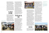A magazine page captures the vibrant energy of the Philadelphia Folk Festival, featuring Smiling Banjo from Schiffer Publishing, Ltd., a celebration of musical heritage and timeless traditions.