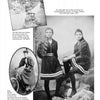 A vintage collage from Schiffer Publishing, Ltd.’s "Victorian Costume for Ladies 1860-1900" shows women in early sportswear: two playing tennis, one on a bicycle, and two in matching striped-trim dresses, capturing elegant turn-of-the-century fashion.