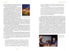 A book spread from "It Came From the Video Aisle!" by Schiffer Publishing, Ltd. shows fantasy figures battling on the left page and two men with a dragon puppet on the right, capturing the creative vibe of classic Full Moon Entertainment B-movies.
