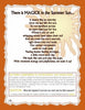 A page in Everyday MAGICK for Children of Earth-Based Spiritual Families shows a sun illustration with the title "There is MAGICK in the Summer Sun..." and features a summer poem, UV fact, and question linking science to earth-based spirituality.