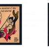 Italian Tattoo Flash by Schiffer Publishing, Ltd.: Left, a mermaid, child on fish, rose, and sailboat with Italian text; right, sacred heart with birds and cross—vintage Milan tattoo art inspired by Stizzo.