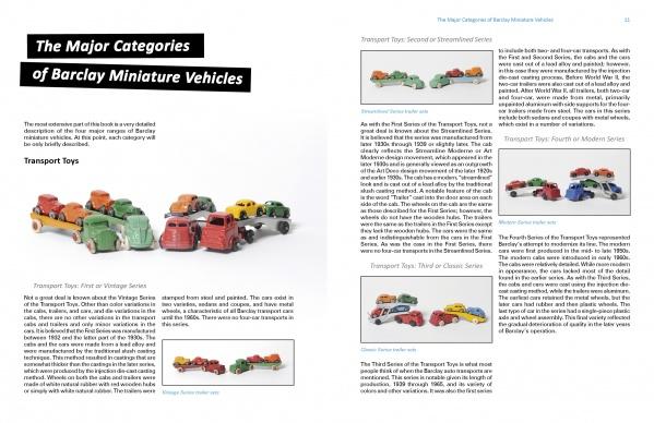 barclay toy cars categories