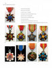 A page from "The Armies of Warlord China 1911-1928" by Schiffer Publishing, Ltd. shows nine distinct medals (A–I) from 1911–1928, each with unique designs and ribbons, on a white background with descriptive text above.