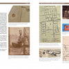 “To Hell with the Kaiser, Vol. II” by Schiffer Publishing, Ltd. features spreads with historical photos, maps, letters, a pennant, uniform details, and Doughboys group shots highlighting U.S. Army history at Camp Johnston and Camp Meigs.