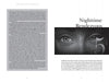 An open book displays text on both pages. The right page shows a grayscale woman's eyes behind clock lines, symbolizing empathy, with “The Empath and the Dark Road,” Schiffer Publishing, Ltd., and a large 5 beside the image.
