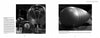 The book "Weapons of Mass Destruction" by Schiffer Publishing, Ltd. features historic black and white photos of the Enola Gay B-29 cockpit and the Fat Man bomb, each paired with descriptive museum-style text.
