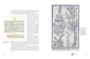 In The Graphic Vegetable by Schiffer Publishing, Ltd., a two-page spread pairs text and a highlighted essay on the left with vintage-style botanical illustrations of herbs—complete with scientific and common names—on the right.