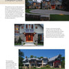 Shingle Style Architecture" by Schiffer Publishing, Ltd. showcases a luxurious modern home with stone accents, large windows, outdoor lighting, and landscaped grounds—highlighting its grand entrance and impressive energy efficiency.