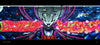 Miami Graffiti Art by Schiffer Publishing, Ltd. features a colorful sci-fi robot or alien face with purple eyes, set against a blue cosmic background with vibrant red and pink lettering—an eye-catching piece inspired by the Art Basel Festival.