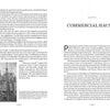 A black-and-white book spread from "Paranormal Provincetown" by Schiffer Publishing, Ltd. shows text on both pages. The left page features a docked ship with people on deck; the right begins CHAPTER 1: Paranormal Massachusetts Haunts.